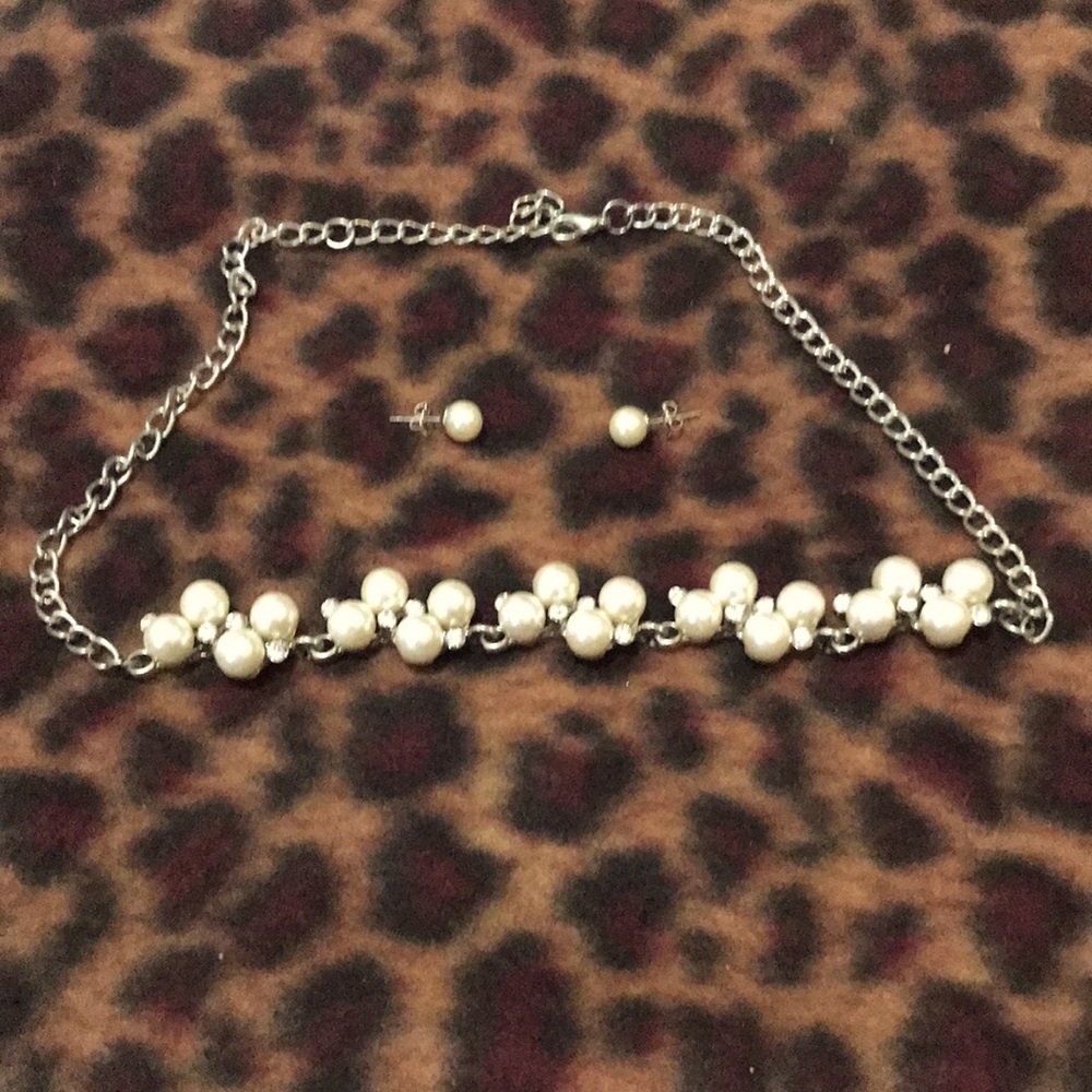 Vintage costume pearl jewelry